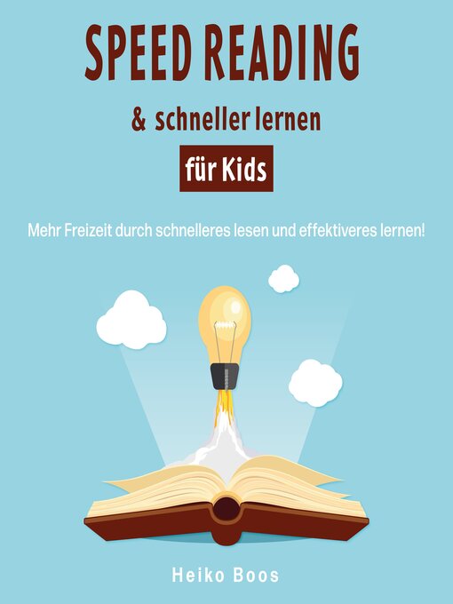 Title details for Speed Reading & schneller lernen für Kids by Heiko Boos - Available